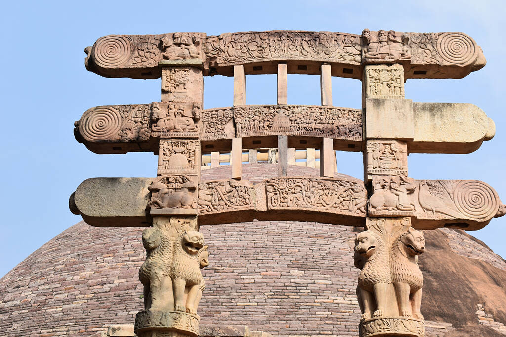 Sanchi Stupa in Madhya Pradesh
