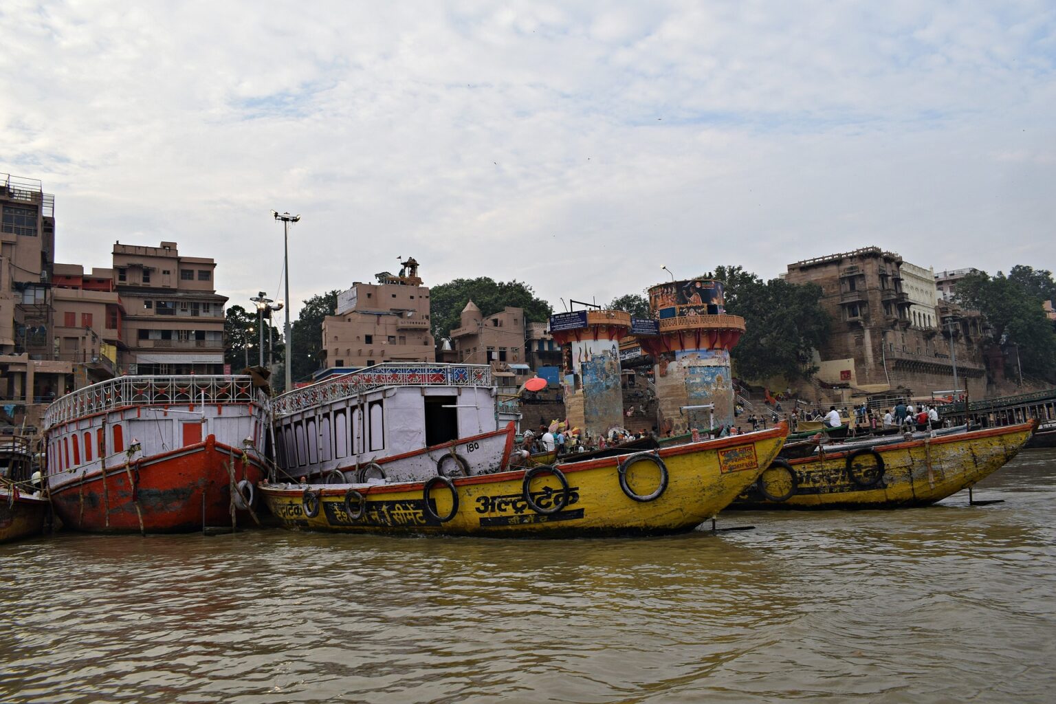 Boat Ride on the Ganges River in Varanasi