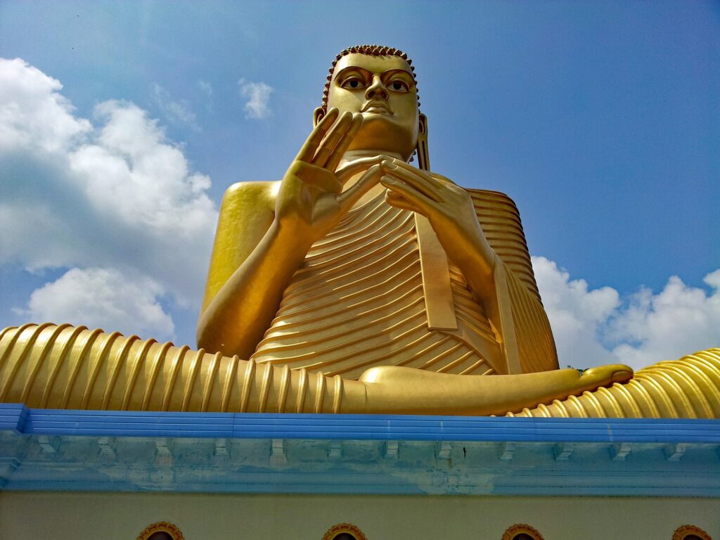 Dambulla Cave Temple in Sri Lanka