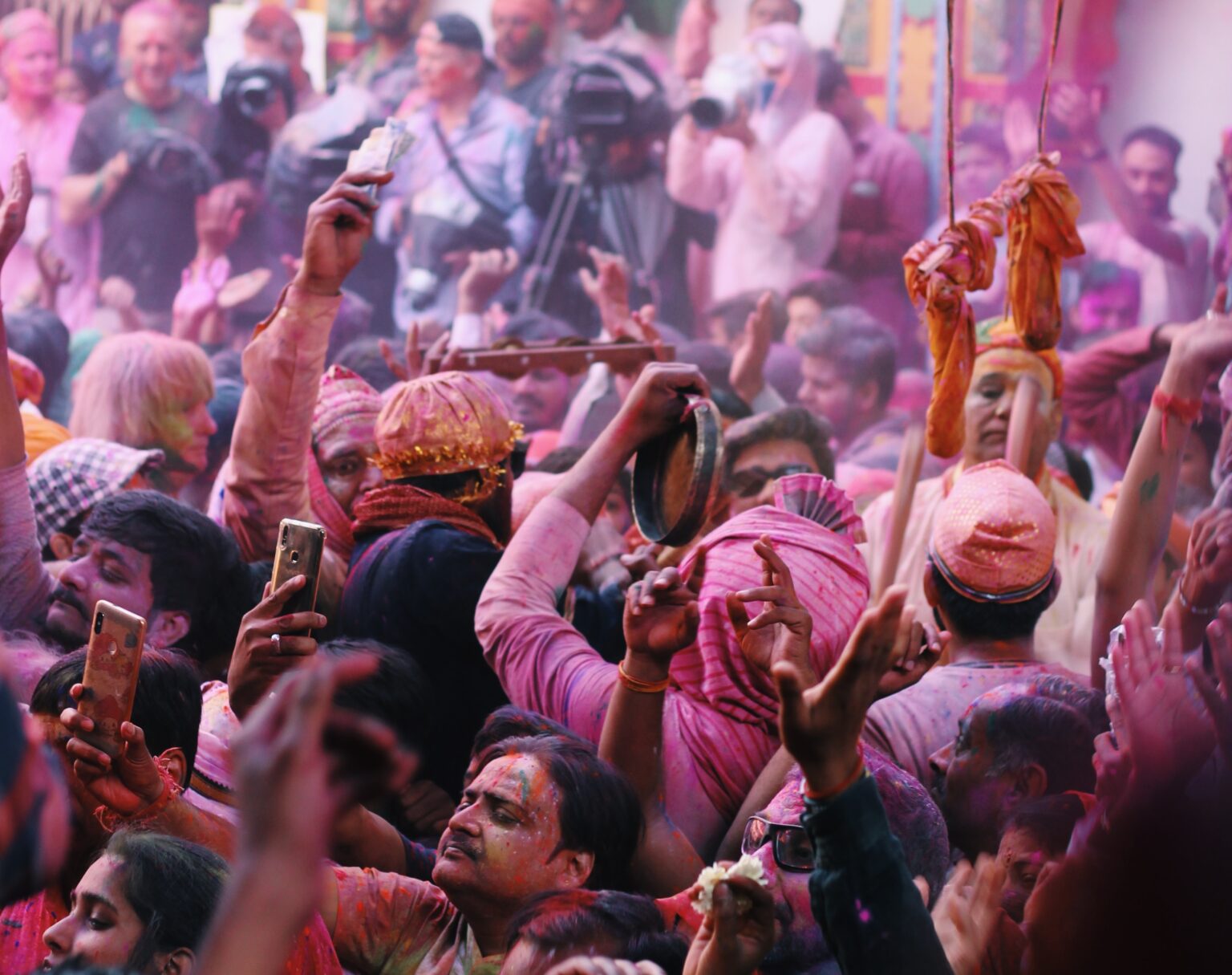 Holi Festival in Mathura