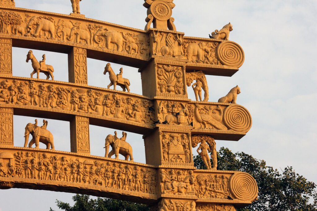 Sanchi Stupa in Madhya Pradesh
