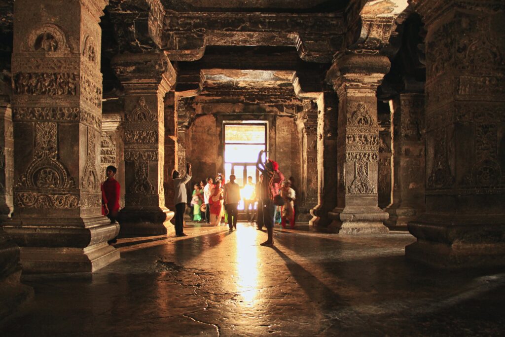 Ajanta and Ellora Caves in Maharashtra