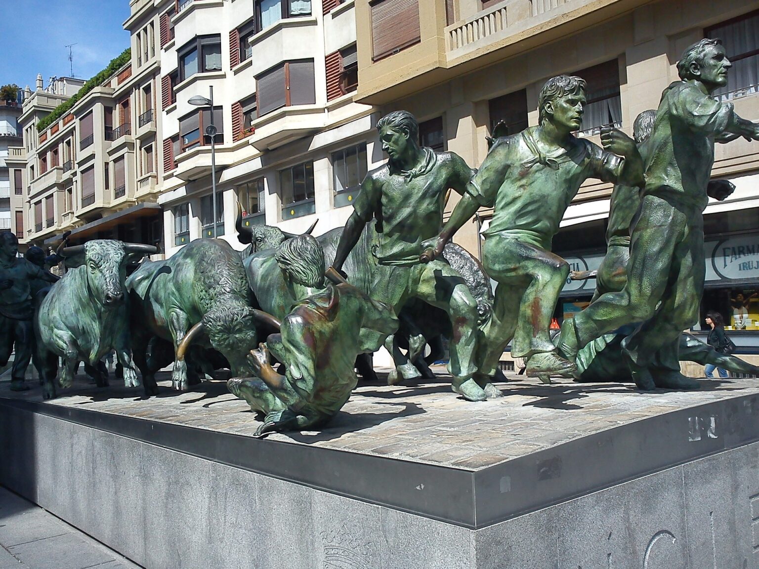 Running of the Bulls in Pamplona