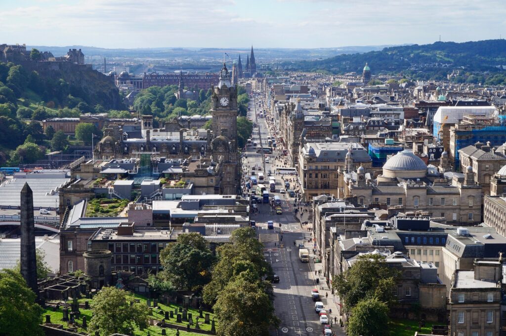 Landmarks of Edinburgh