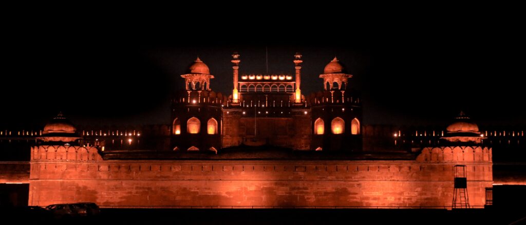 Red Fort and Jama Masjid