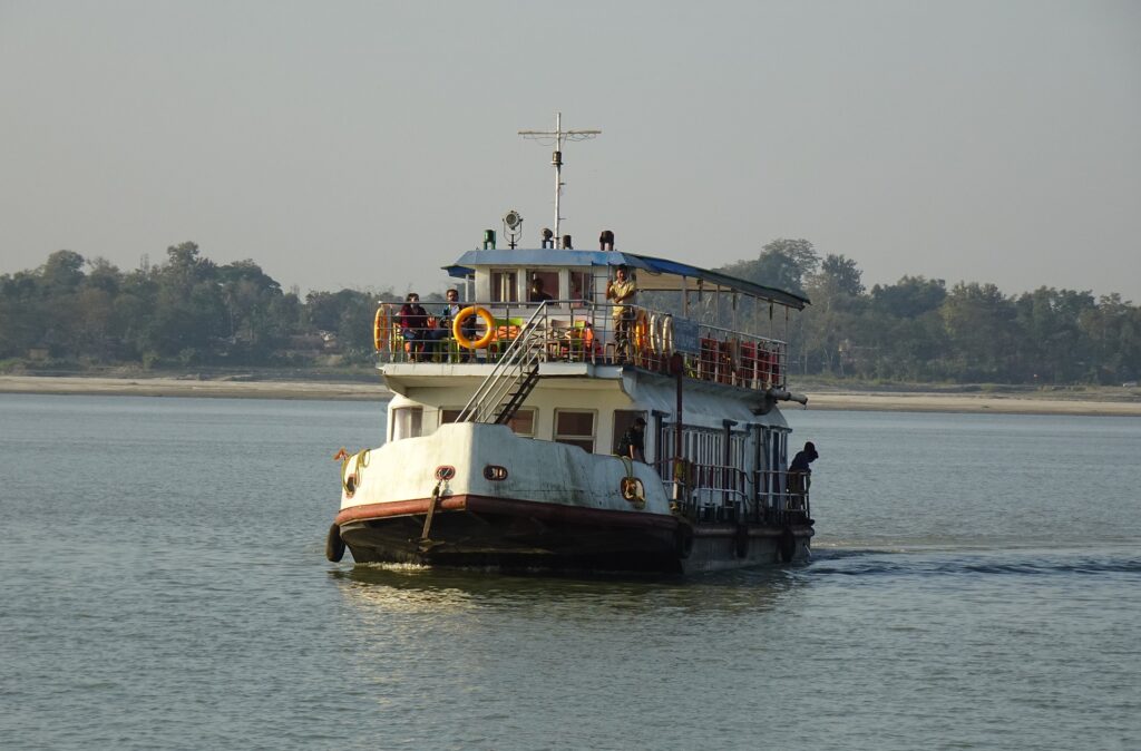 Brahmaputra River in Assam