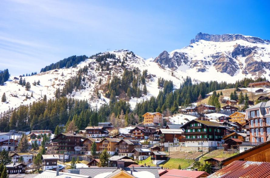 Another popular village in the Swiss Alps is Grindelwald