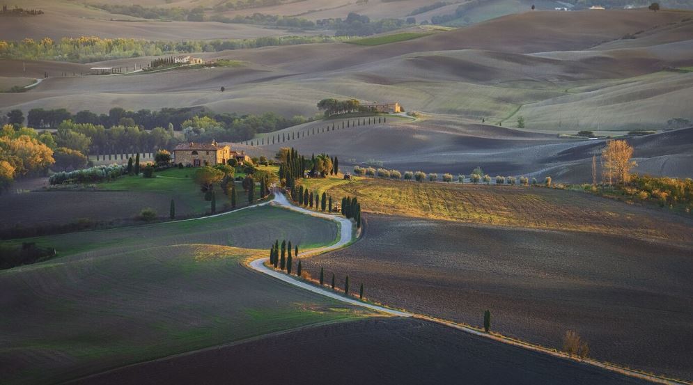 Tuscany, Italy is known for its stunning landscapes, rolling hills, and picturesque valleys