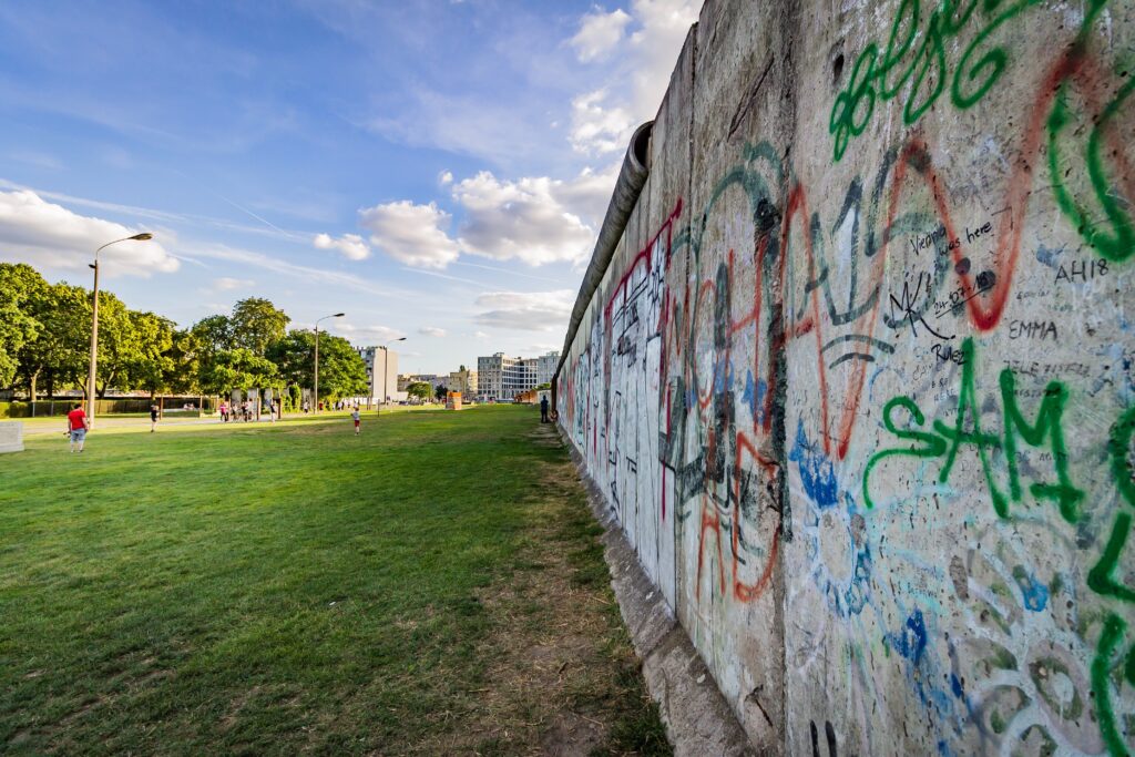 Berlin Wall in Germany 
