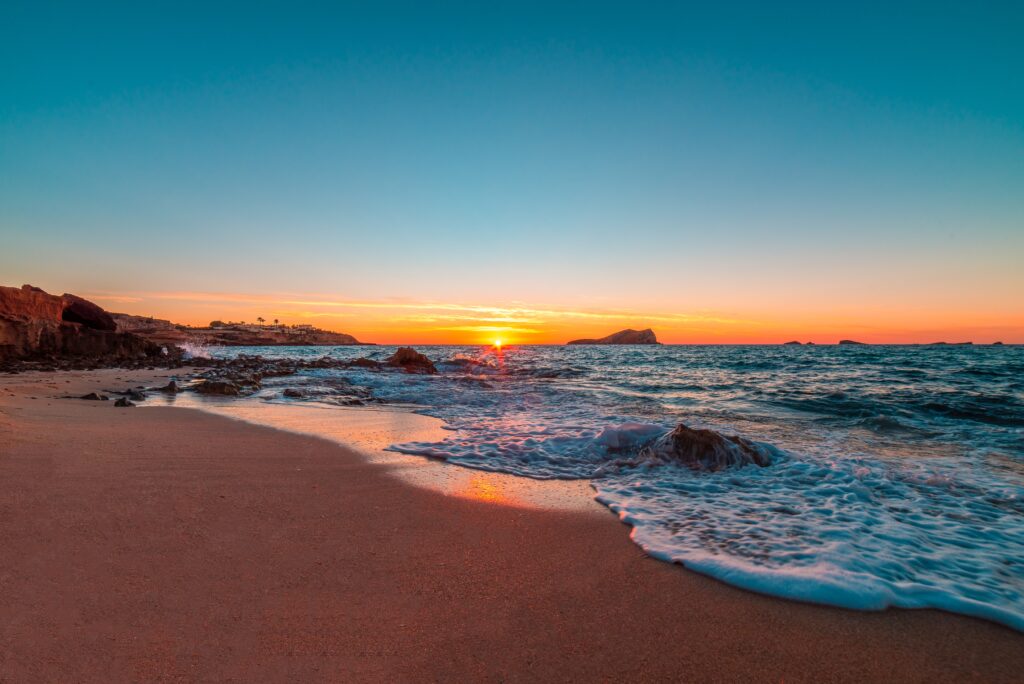 Beaches of Ibiza, Spain 