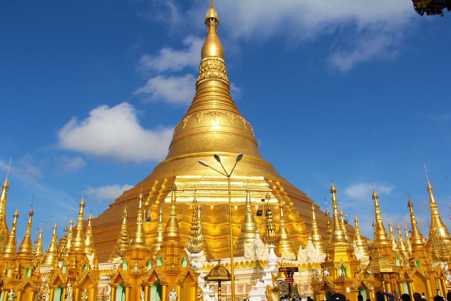 Shwedagon Pagoda.