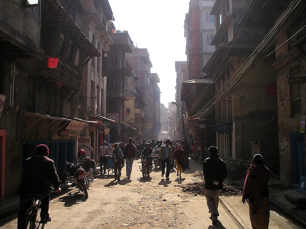 Streets of Kathmandu,