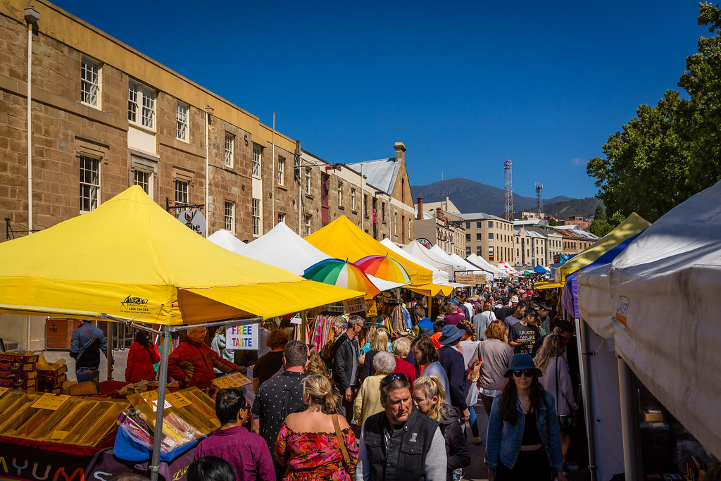Hobart's Salamanca Market