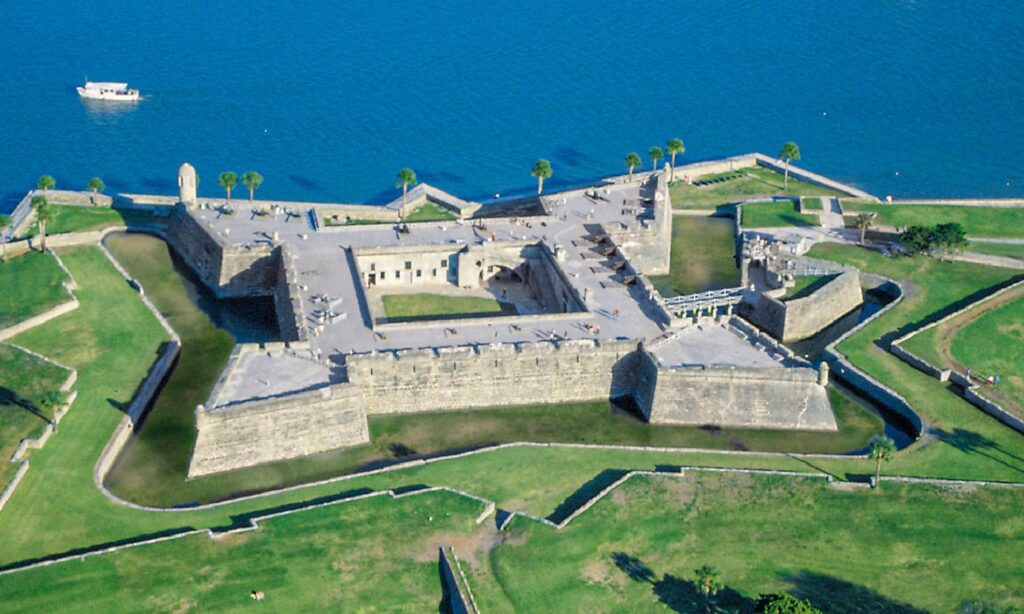 St. Augustine is the Castillo de San Marcos